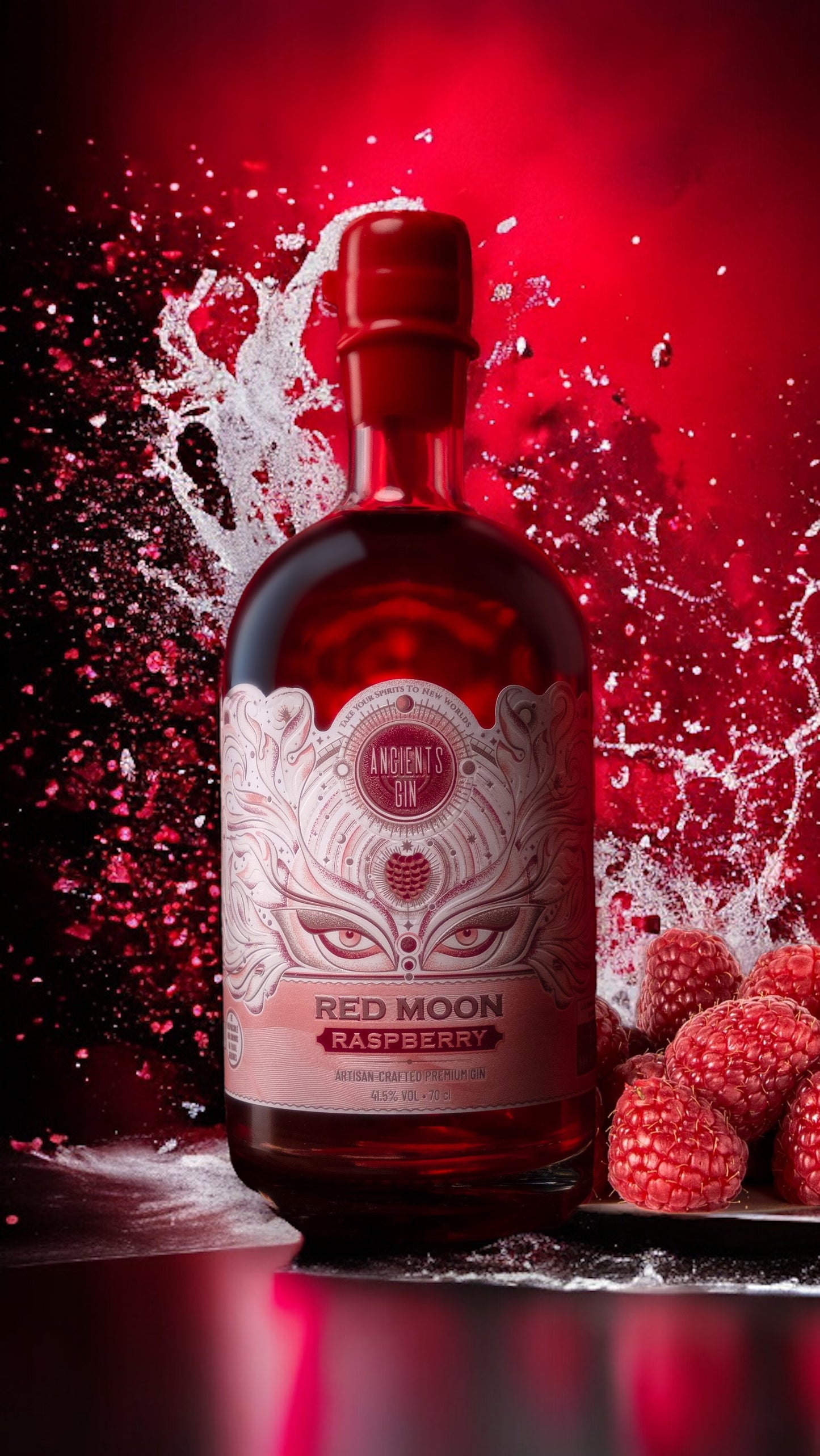 Red Moon Raspberry Gin