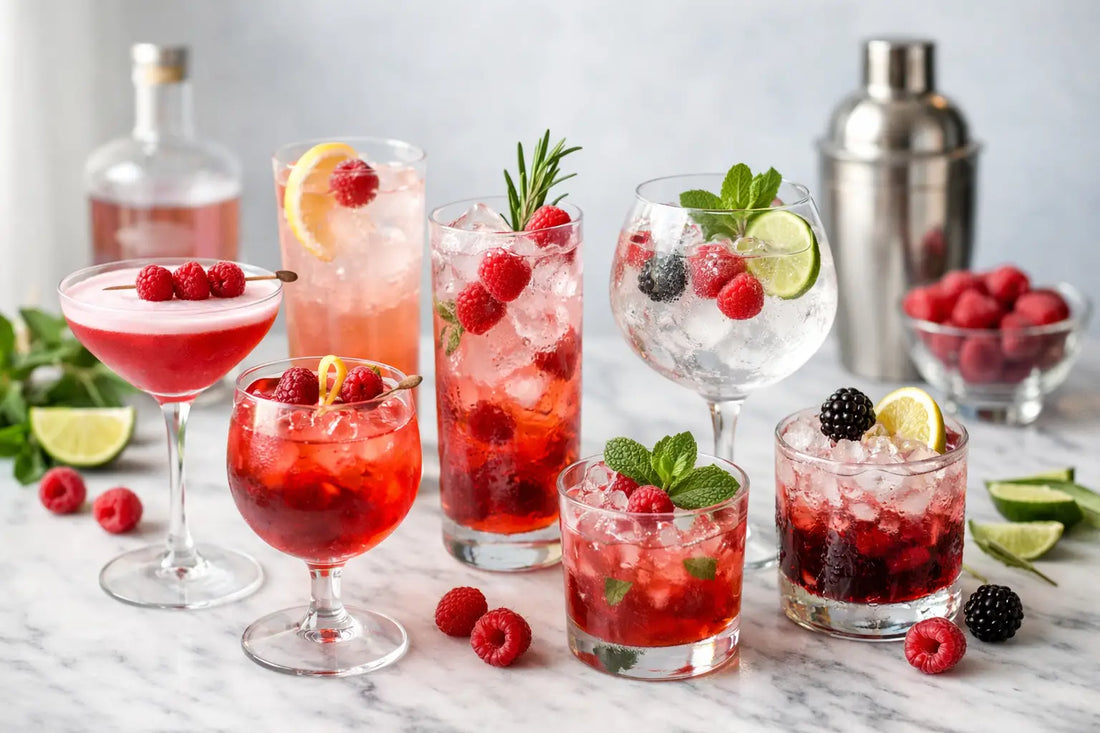 7 Raspberry Gin Cocktails for Effortless Hosting