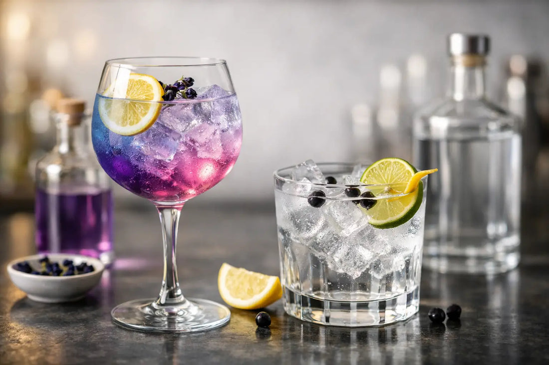 Colour Changing Gin vs London Dry