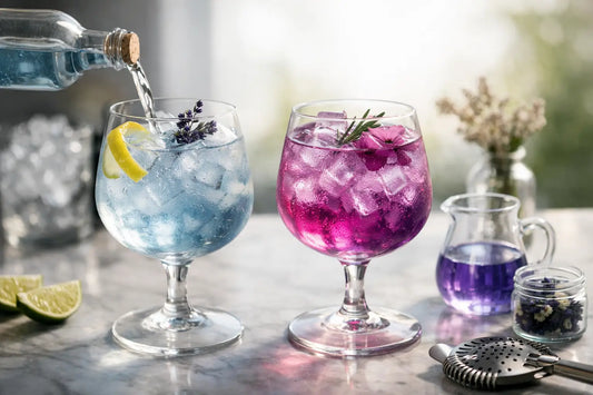 How to Serve Colour Changing Gin Beautifully
