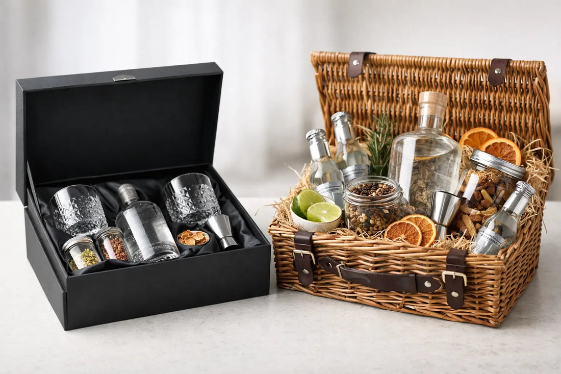 Gin gift box vs hamper: which feels better?