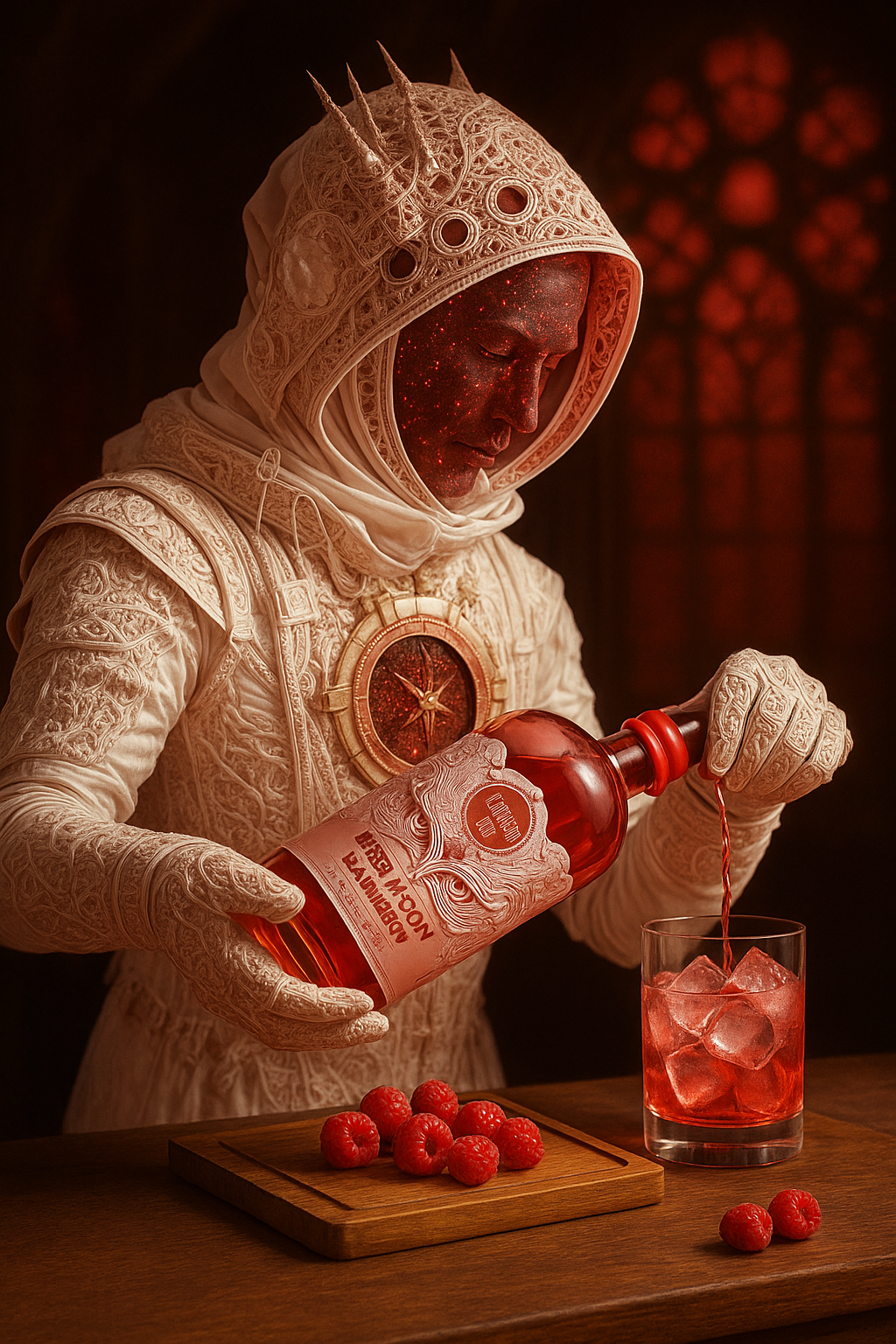 Red Moon Raspberry Gin | Premium Raspberry Gin | Ancients Gin