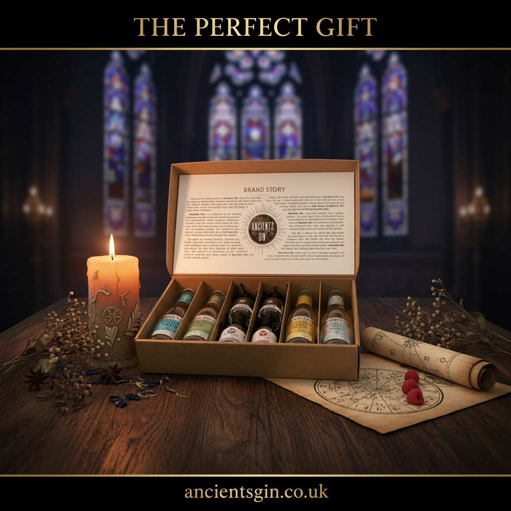 Gin Tasting Gift Box Set With 4 free Fever Tree Tonics