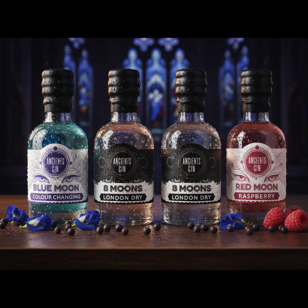Gin Tasting Gift Box Set With 4 free Fever Tree Tonics
